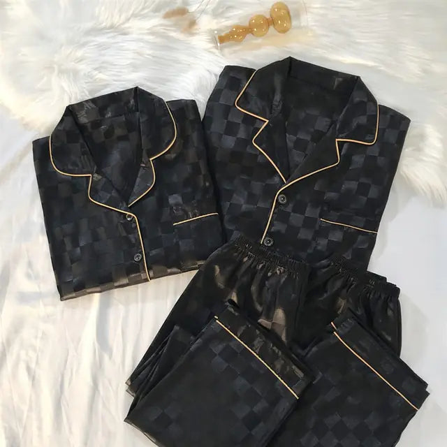 Luxury TIG Silk Pajamas Sets (2P)