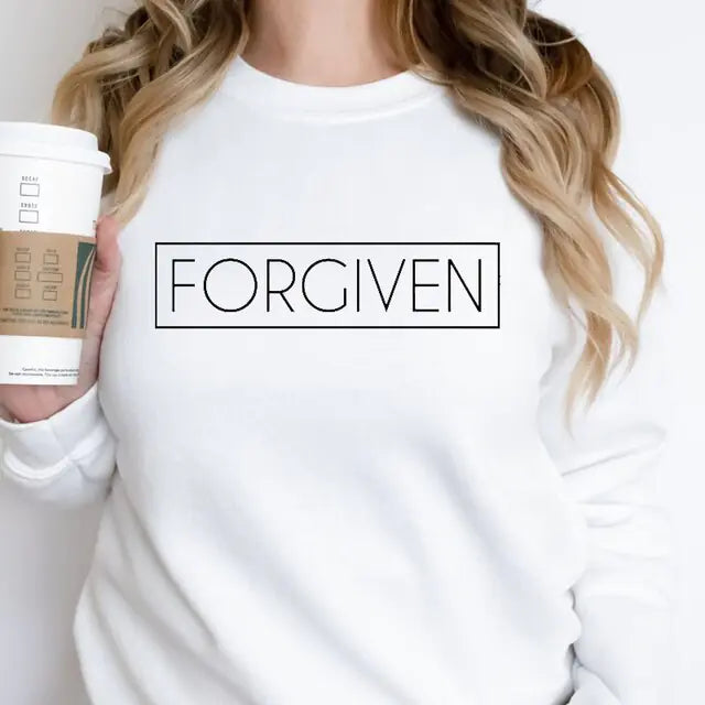 WOMENS Forgiven Christian Sweatshirts