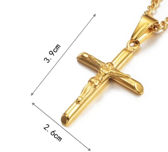 Gold Plated Savior Necklace