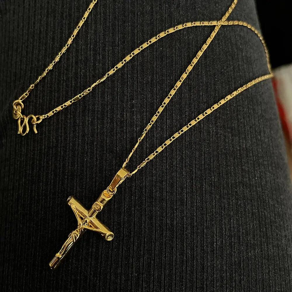 Gold Plated Savior Necklace