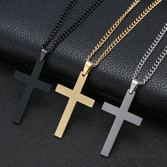 Titanium Cross Necklace